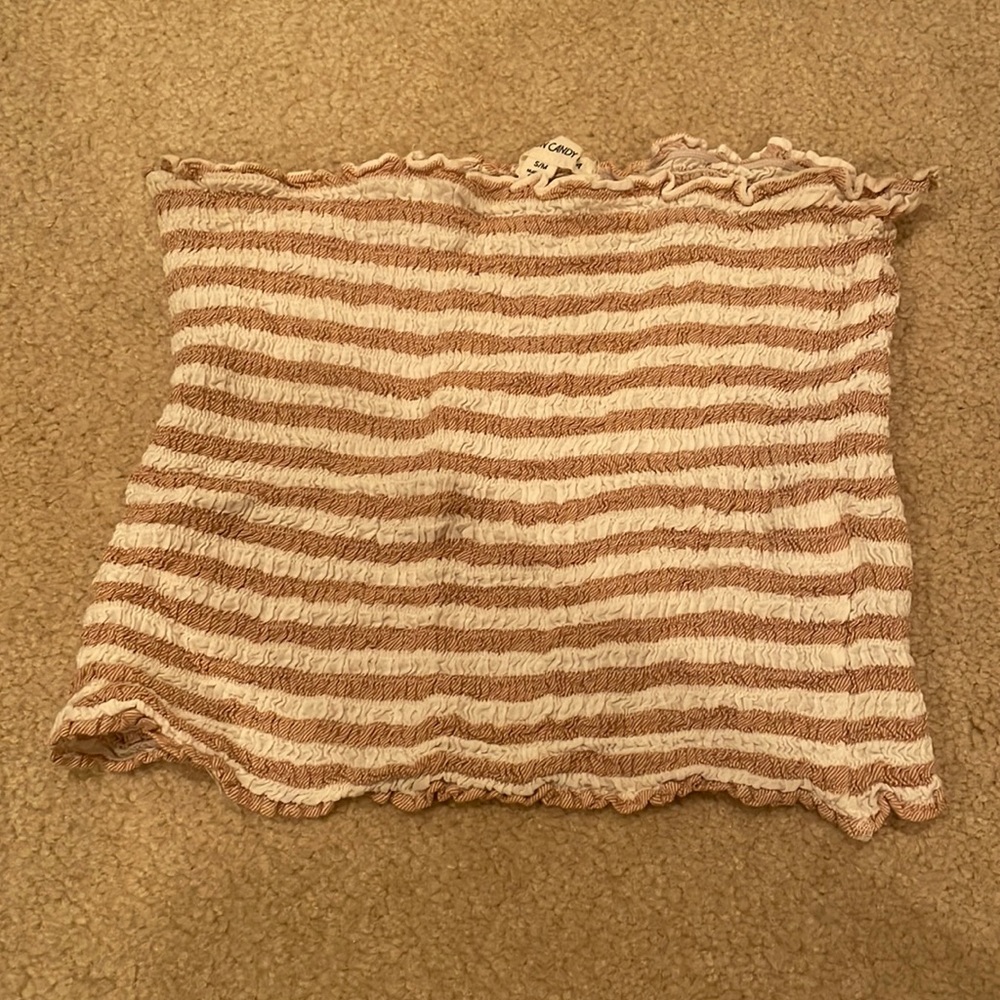 Stripped tube top